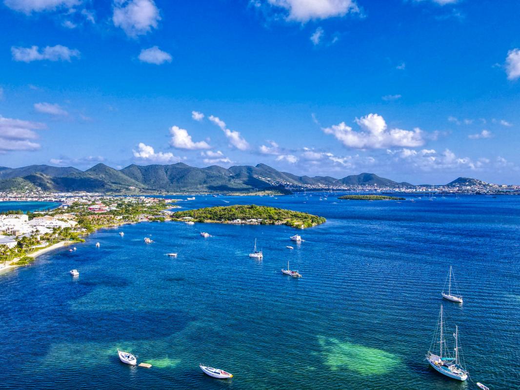 Location Villa 3 chambres Baie Nettlé St Martin-vue mer-30